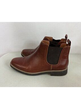 Deer Stags Rockland Ankle Boots Chelsea Pull On Mens 9.5